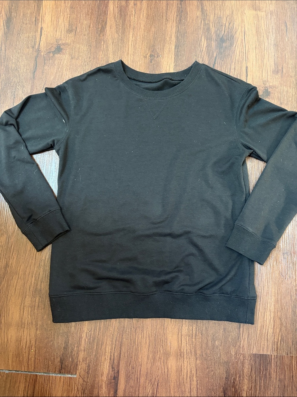 Unbranded Women's Black Crewneck sweatshirt Pullover size S cotton blend